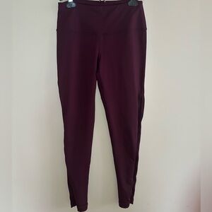 Zella Deep Plum High-Rise Leggings